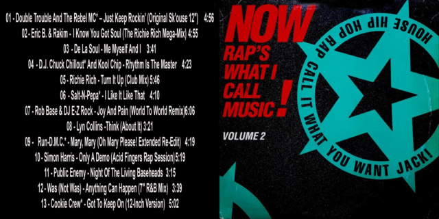 Now Raps What I Call Music Vol.01 & 02 (1988-89) 30/07/23 Capa196