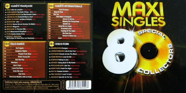 Maxi Singles Vol. 01,02 & Rare 80,s 12 CD's - 05/02/23 Cover104