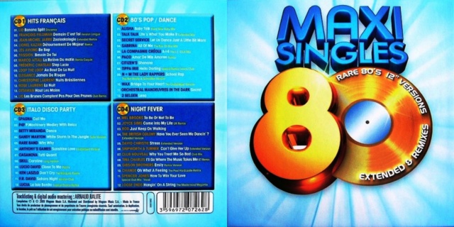 Maxi Singles Vol. 01,02 & Rare 80,s 12 CD's - 05/02/23 - Página 2 Cover106