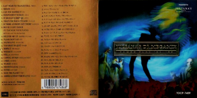 Juliana's DJ Megamix Power Play '91 ~ '92 (1992) 15/02/23 Cover110