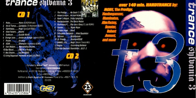 Coleção TranceSylvania Vol. 01 a 10  "21 CD's "(1993-98) 11/06/23 Cover122