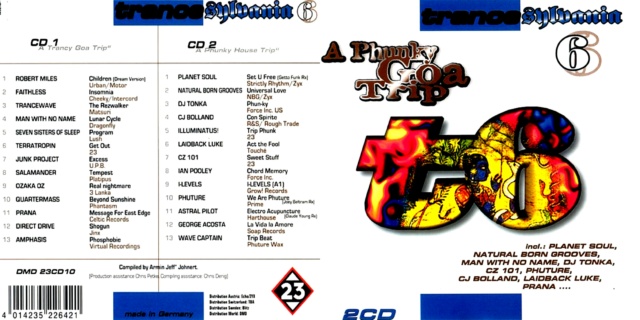 Coleção TranceSylvania Vol. 01 a 10 "21 CD's "(1993-98) 11/06/23 Cover124