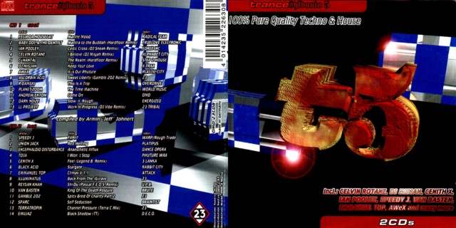 Coleção TranceSylvania Vol. 01 a 10  "21 CD's "(1993-98) 11/06/23 Cover126