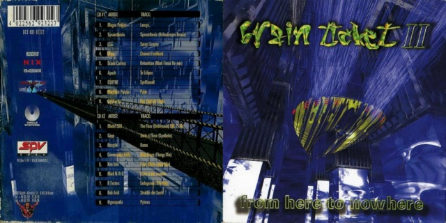 Brain Ticket Vol. 01, 02 & 03 " 06 CD"S  (1995- 1997) 17/09/23 Cover131