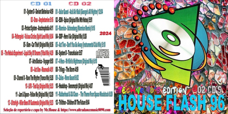 flash - House Flash Vol.96 by Mr.House  !Álbum Duplo" 01/01/24 Cover155