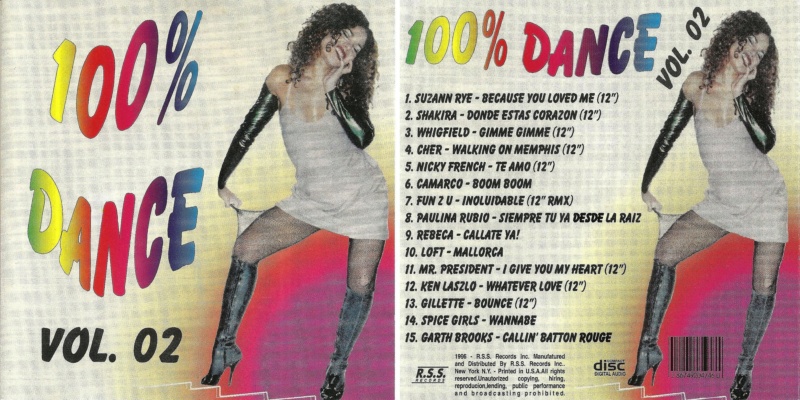Coleção 100% Dance Vol. 01 ao 20 (1996-2001) 12/05/24 - Página 3 Cover182