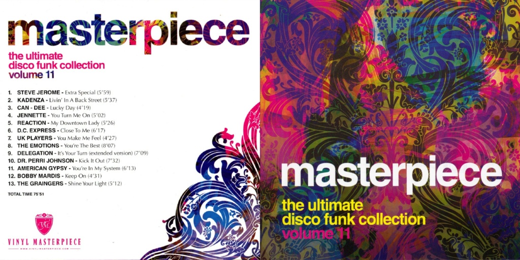 Masterpiece - The Ultimate Disco Funk Collection Vol. 01 ao 14 (2007-2012) 18/10/24 Cover244