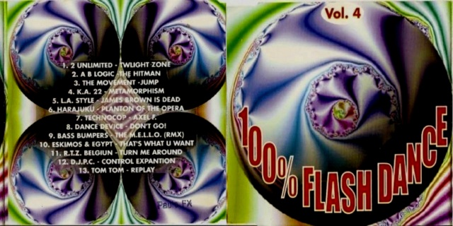 Coleção " 100% Flash Dance Vol.01 ao 17 (1997) 04/12/22 Cover56
