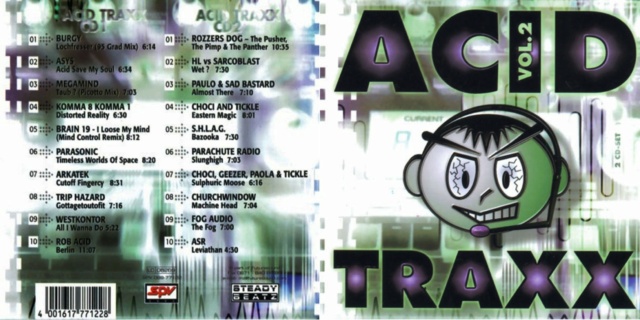 Coleção "Acid Traxx" Vol.01 ao 08 - 15 Cd's (1999-2003) 05/02/23 Cover95