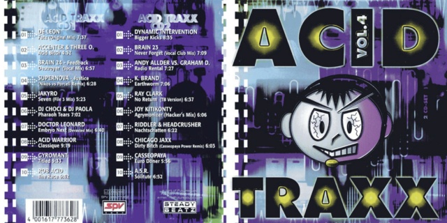 Coleção "Acid Traxx" Vol.01 ao 08 - 15 Cd's (1999-2003) 05/02/23 Cover97