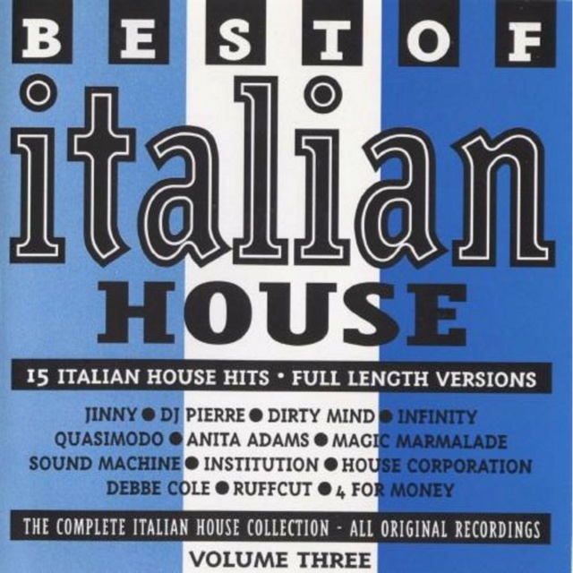 Best of Italian House (04 CD's) (1993) 02/11/22 Fron1004