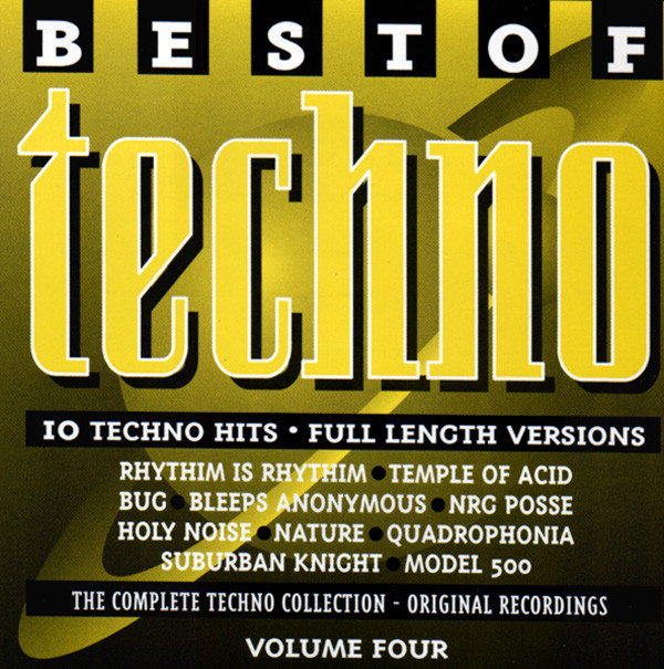 Best Of Techno (04 CD"s) (1994) 02/11/22 Fron1010