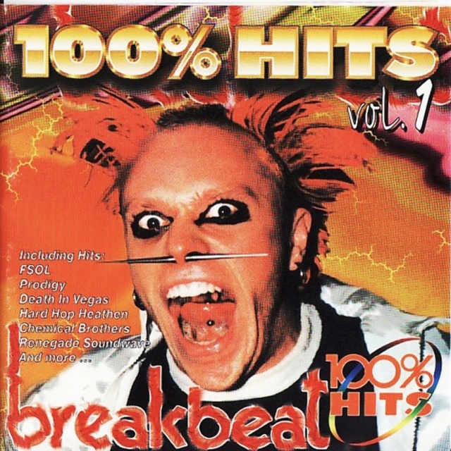 100% Breakbeat Hit's Vol.01 e 02 (1998) 10/12/22 Fron1062