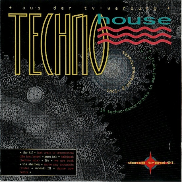Techno House Vol. 01 ao 03  "05 CD's" (1991/92) - 14/12/22 Fron1075