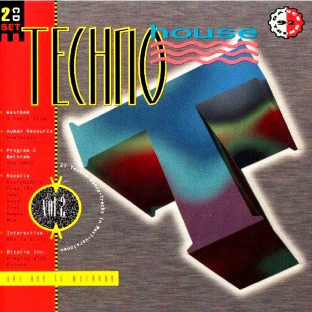 Techno House Vol. 01 ao 03  "05 CD's" (1991/92) - 14/12/22 Fron1076