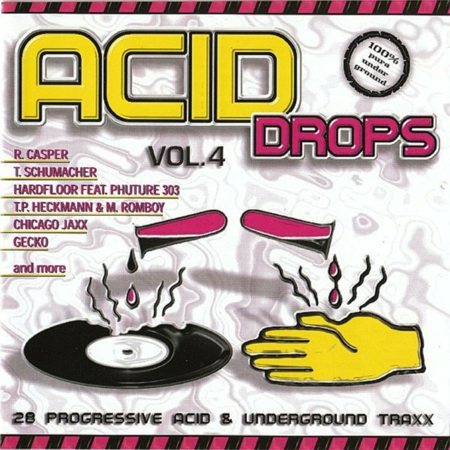 Coleção " Acid Drop's Vol. 01 a 05 Álbuns Duplos = 10 CD's (1999/2001) 29/01/23 Fron1146