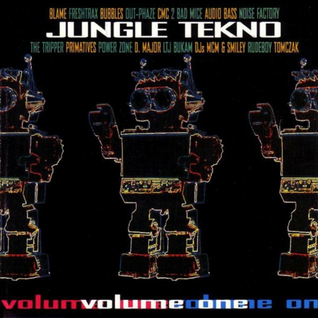 Coleção "Jungle Tekno" 09 Álbuns  (1992/95) 26/02/23 Fron1174