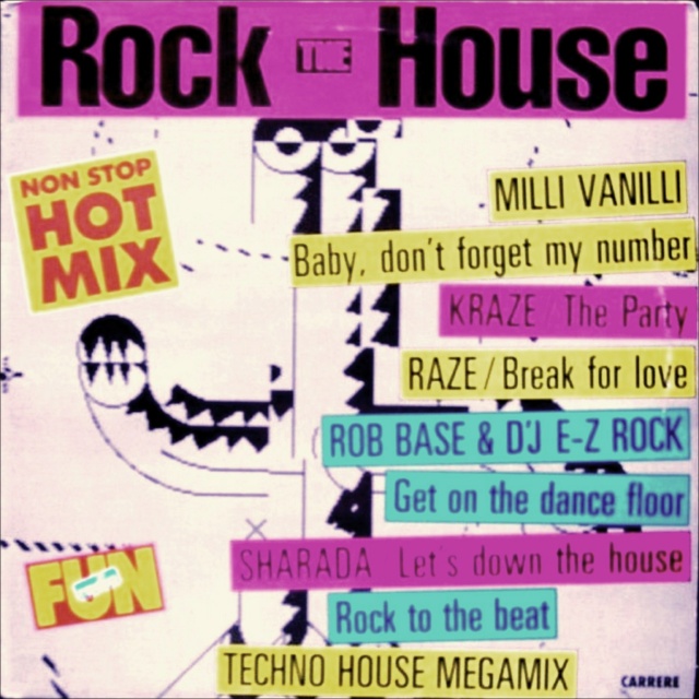 Rock The House  "Vínil" (1989) 30/07/23 Fron1288