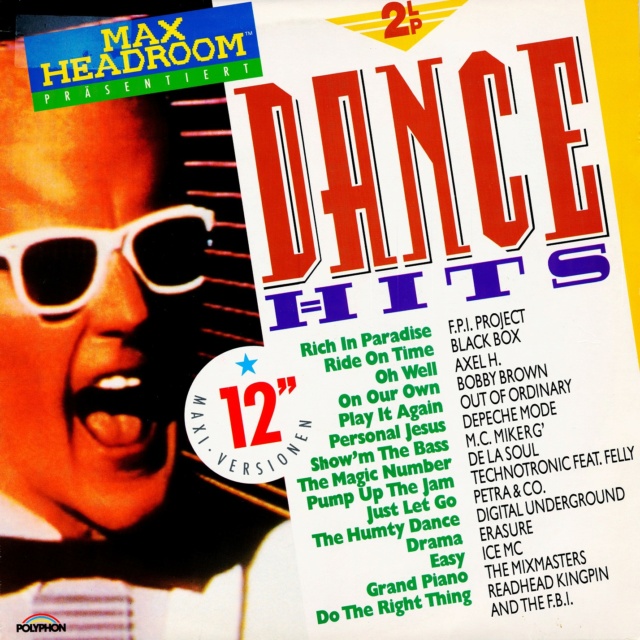 Max Headroom Prasentiert - Dance Hits "Vínil" (1989) 17/10/23 Fron1345