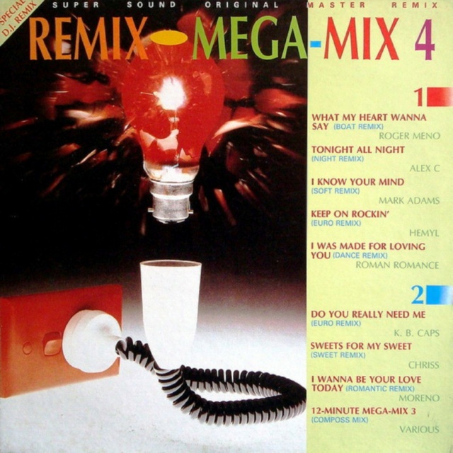 Remix MegaMix Vol. 01 ao 06 "Vínil" (1985/87) 20/10/23 Fron1360
