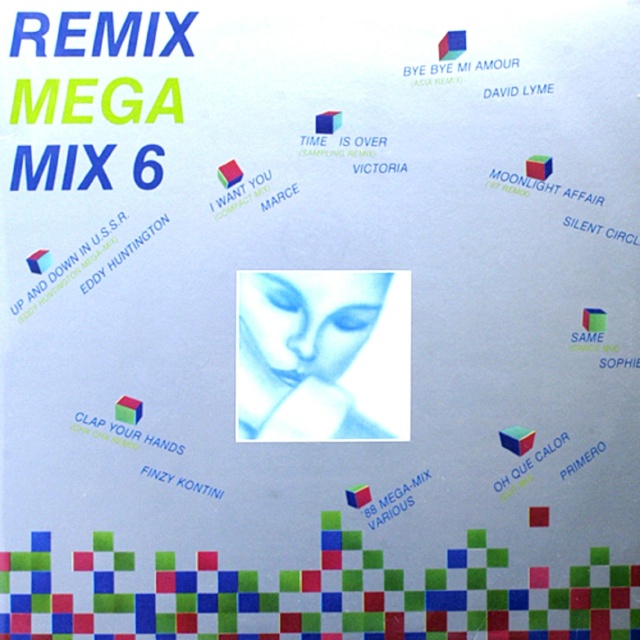 Remix MegaMix Vol. 01 ao 06 "Vínil" (1985/87) 20/10/23 Fron1362