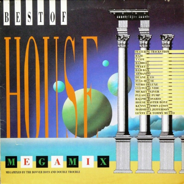 anos - Coleção "Best Of House" Vol. 01 ao 05 + Best Of House Megamix Vol. 01 e 02 "Vínil"  (1987-1988) 17/12/23 Fron1437