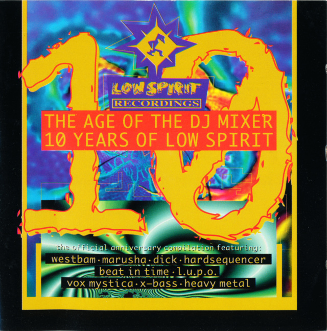 The Age Of The DJ Mixer - 10 Years Of Low Spirit " Álbum Duplo" (1995) 15/02/23 Front15