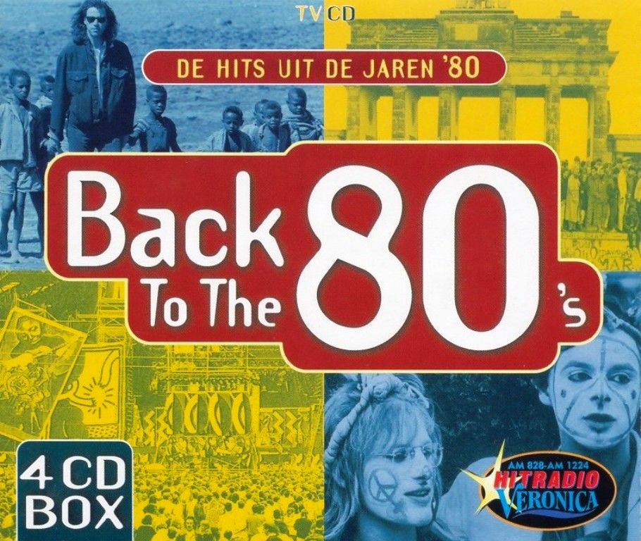 23/10/19 - BACK TO THE 80'S VOL.01 (04 CD's) Front90