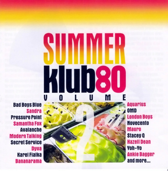Summer Klub 80 Collection Vol. 01 a 05 " 10 CD's 25/10/22 Front937