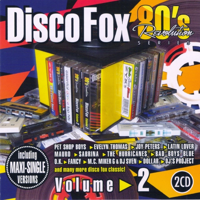 80's Revolution - Disco Fox Vol. 01 ao 05  "10 Cd's" 25/10/22 Front948