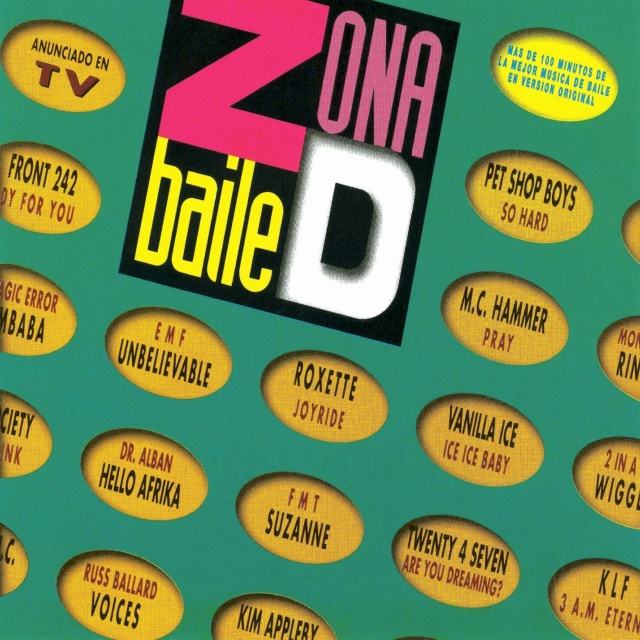 Zona De Baile Vol. 01 ao 07 "14 Cd's (1991-1995) 27/10/22 Front959
