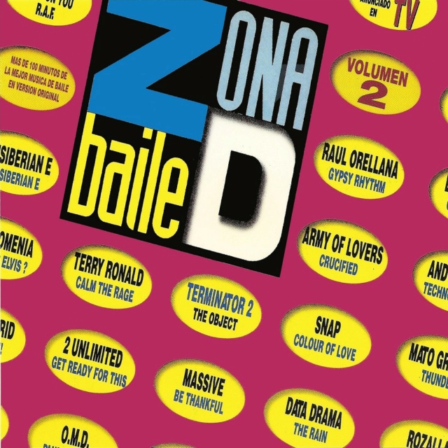 Zona De Baile Vol. 01 ao 07 "14 Cd's (1991-1995) 27/10/22 Front960