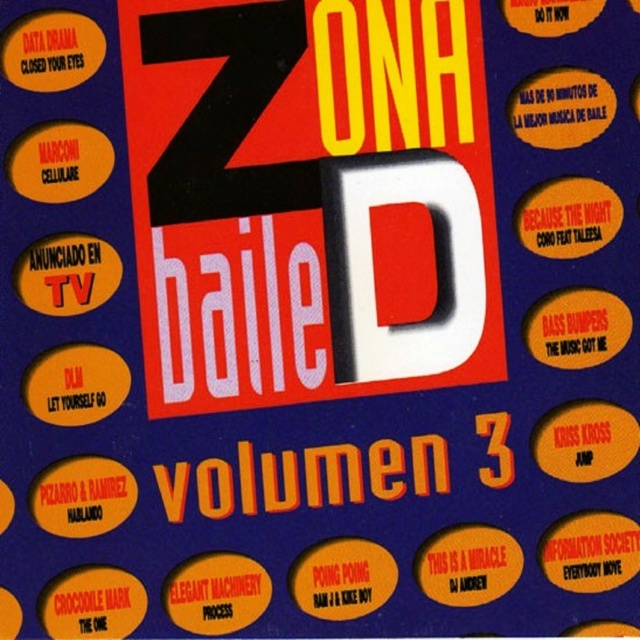 Zona De Baile Vol. 01 ao 07 "14 Cd's (1991-1995) 27/10/22 Front961