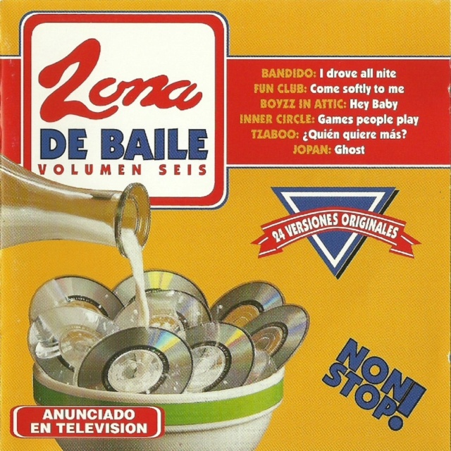 Zona De Baile Vol. 01 ao 07 "14 Cd's (1991-1995) 27/10/22 Front964