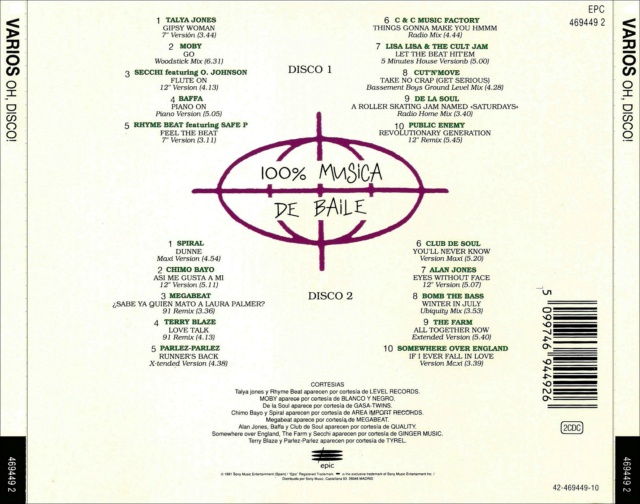 Oh, Disco! Álbum Duplo "(1991) - 11/12/22 Traser11