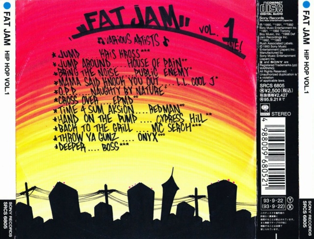 Fat Jam Hip Hop Vol. 01 & 02 (1993/94) 05/03/23 Verso11