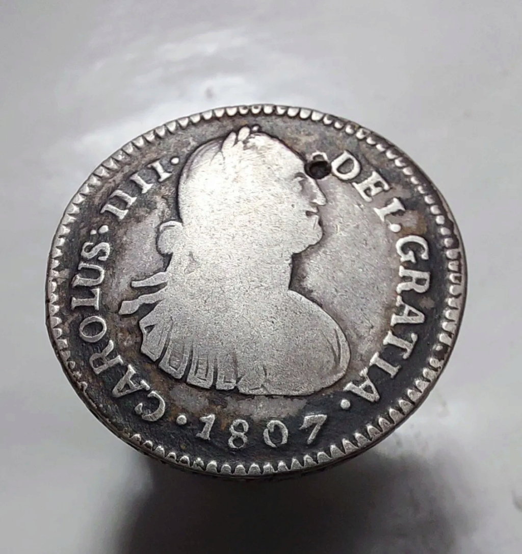 1 REAL, CARLOS IV, 1807, GUATEMALA 16_20_10