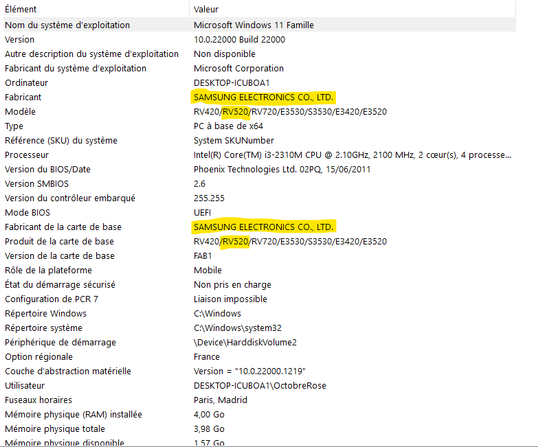 7 Samsung RV520 E7P-C3230 (Port 15.6 pouce) 11_10