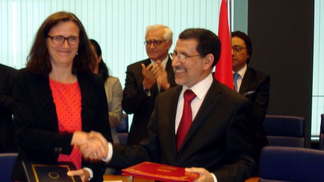 المغرب والاتحاد الأوروبي يقيمان علاقات "متميزة" Luxemb10