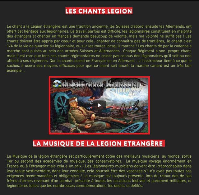 LÉGION ÉTRANGÈRE - LES TRADITIONS Captu528