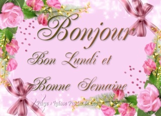 Bonjour -bonsoir de MAI Lundi_21