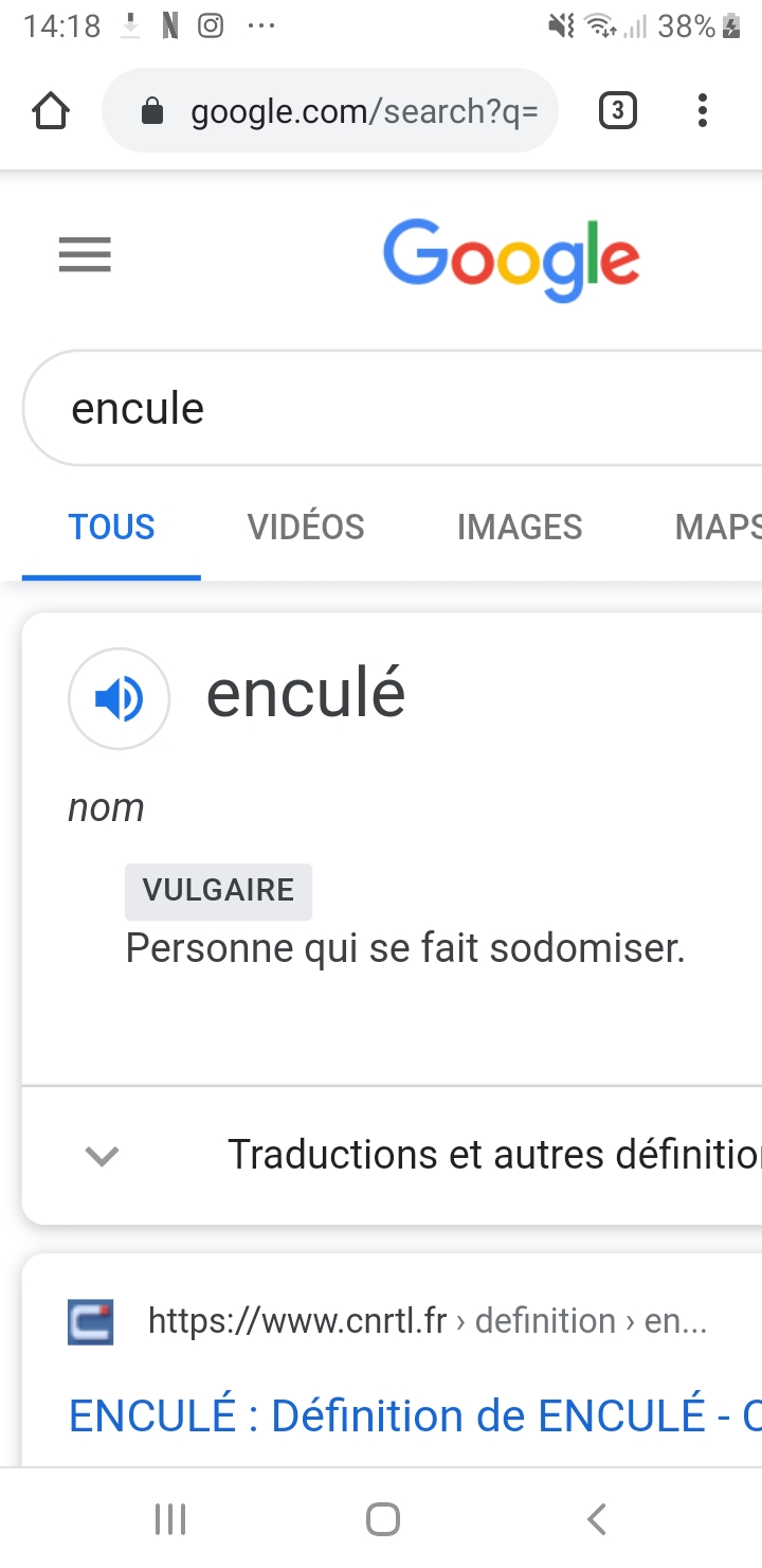 Demande de rp