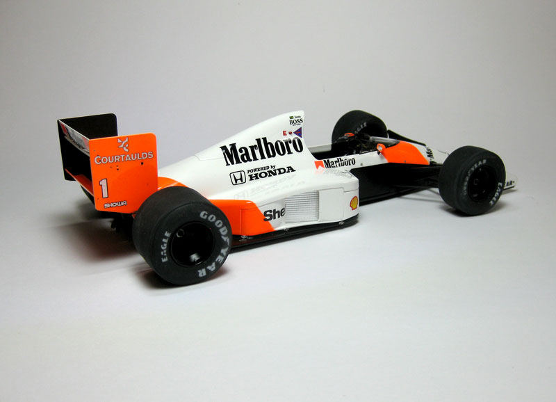 MT: McLaren MP4/5- A. Senna # 1 - Mónaco `89 - Fujimi 1/20 1024