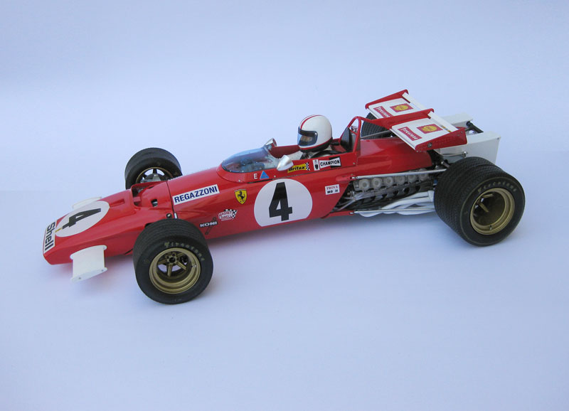MT: Ferrari 312B - Clay Regazzoni - G.P. Italia  '70 - Tamiya 1/12 . 1322