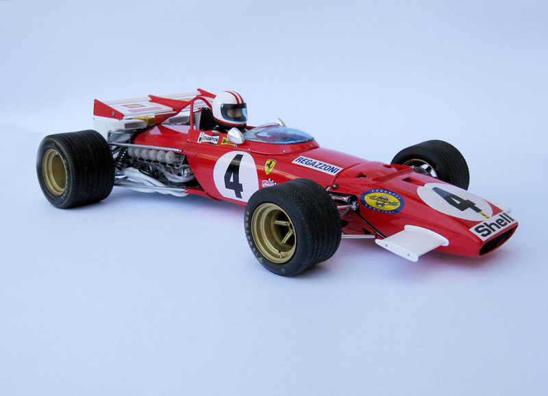 MT: Ferrari 312B - Clay Regazzoni - G.P. Italia  '70 - Tamiya 1/12 . 1617