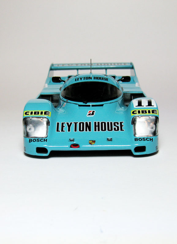 MT: Porsche 962C Leyton House #11 K.Nissen/V.Weidler- JSPC 1000km Fuji '87-Hasegawa 1/24 337