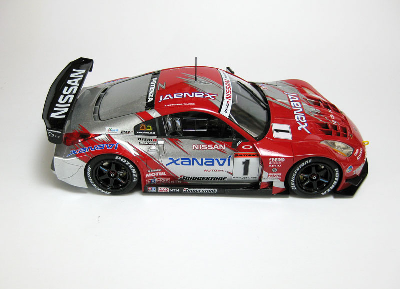 MT: Nissan 350Z #1 S.Motoyama-R.Lyons-2004 JGTC- Tamiya 1/24 729