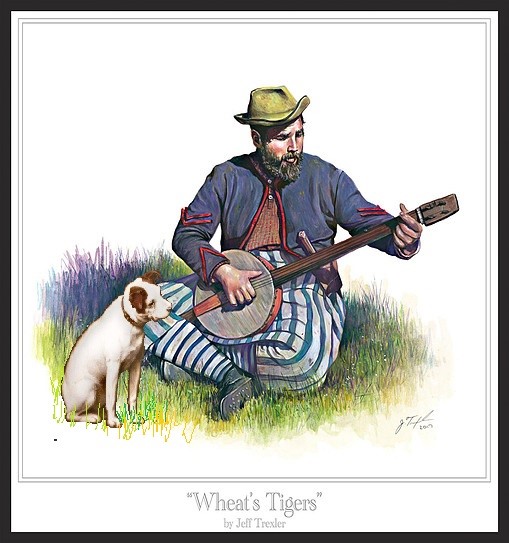 FIN : le joueur de banjo par BONO Wheat11