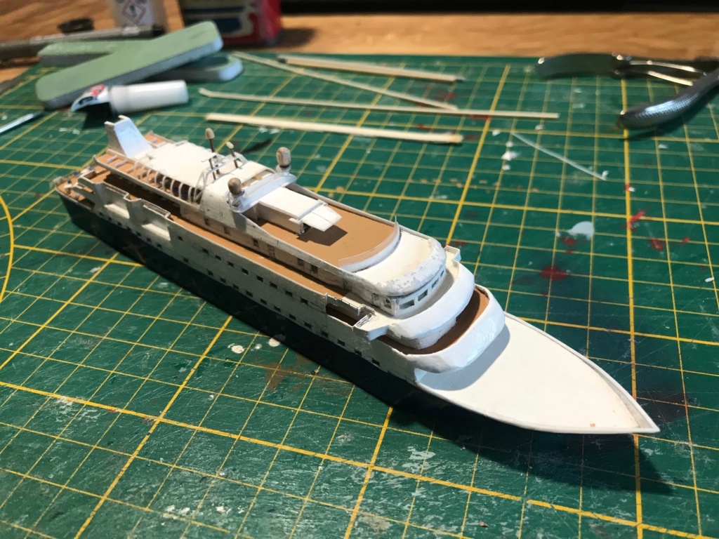 Yacht Seadream I [scratch carton waterline 1/600 ~1/600°] de PADOU35 (chantier) Img_7946