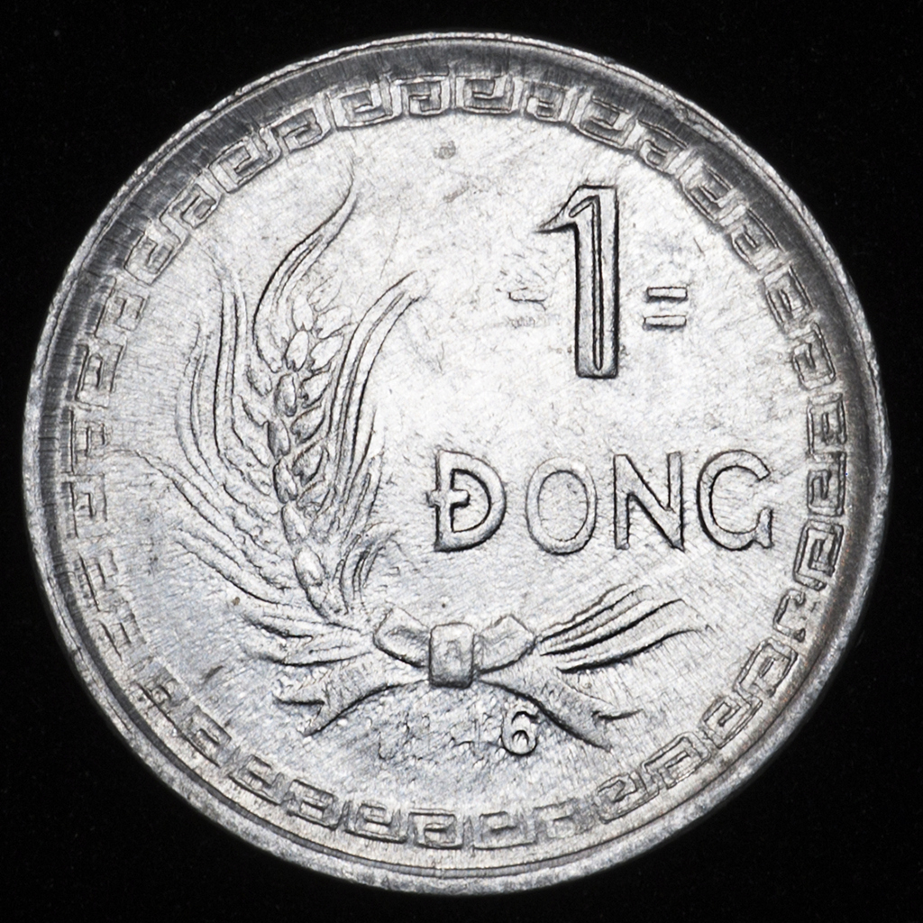 1 dong República Democrática de Vietnam (Vietnam del Norte) 1946. _pas6611